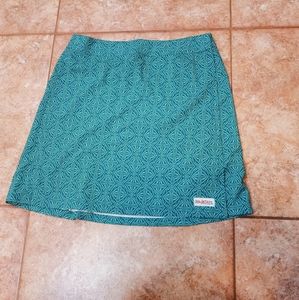 Rip Skirt Hawaii Green Adjustable Waist Size Medium